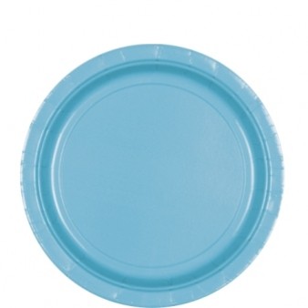 Teal Paper Plates