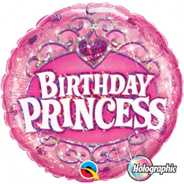 Birthday Princess Foil Balloon