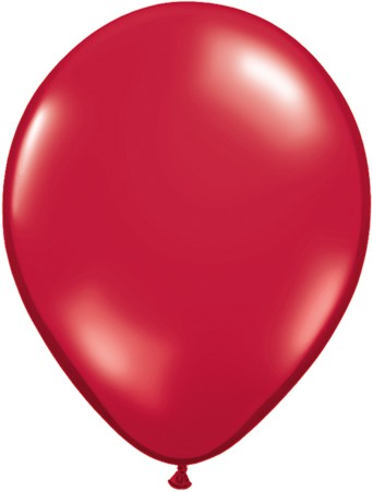 25 Red Latex Balloons