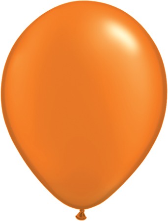 Orange Latex Balloons 
