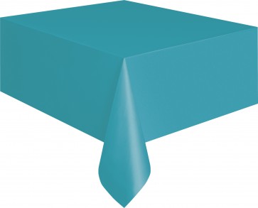 Teal Plastic Tablecover