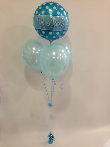 'It's a boy' Balloon Bundle
