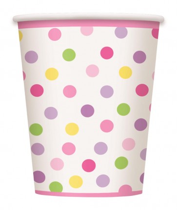 Baby Girl Stork Paper Cups