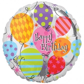 Balloon Birthday Foil