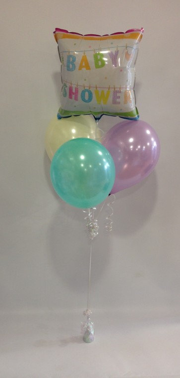 Clothes Line Baby Shower Balloon Bundle
