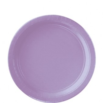 Lavender Paper Plates