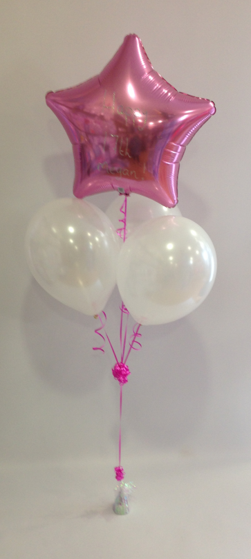 Personalised Foil Balloon Bundle