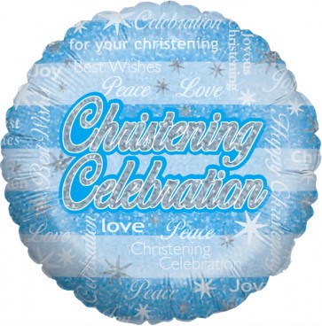 Christening Celebration Foil Balloon 