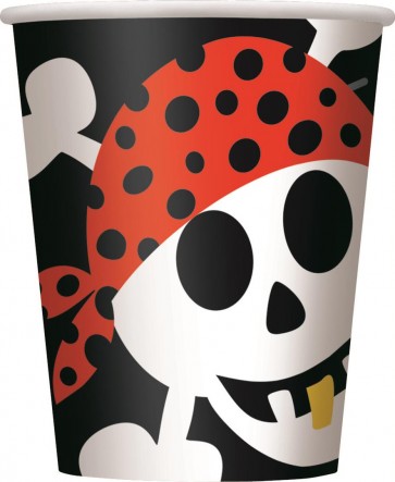 Pirates Fun Paper Cups 