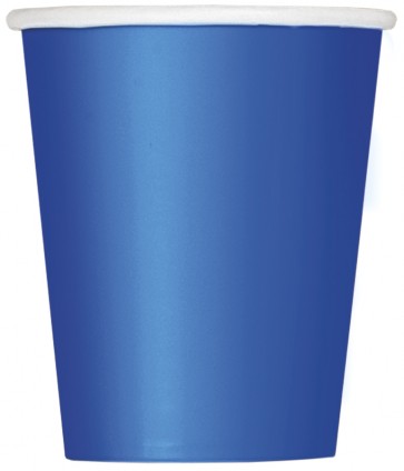 Blue Paper Cups 