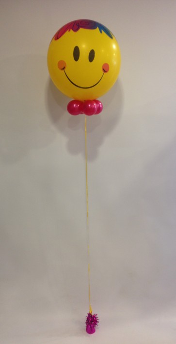 Smiley Clown Bubble Balloon 