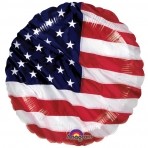 USA Flag Foil Balloon