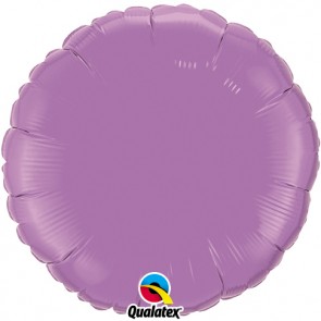 Lavender Round Foil Balloon