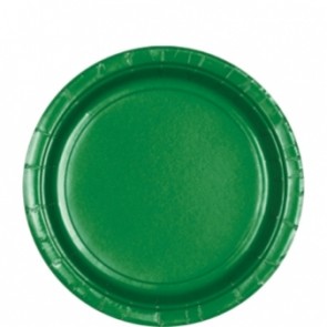 Emerald Green Paper Plates