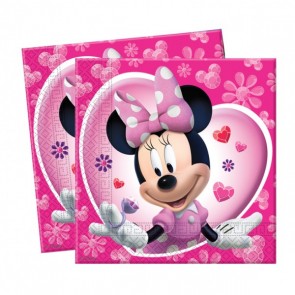 Minnie Mouse Pink Napkins