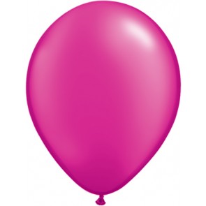 25 Hot Pink Latex Balloons