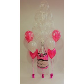 AGE 18 PINK PARTY POP PACKAGE