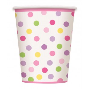 Baby Girl Stork Paper Cups