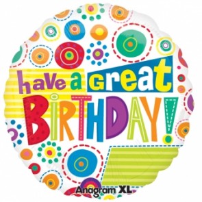 Whimsy Dots 'Have A Great Birthday' Foil