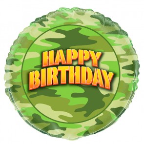 Camouflage Foil Balloon