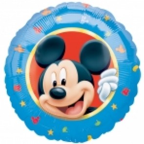Mickey Mouse Blue Foil Balloon 