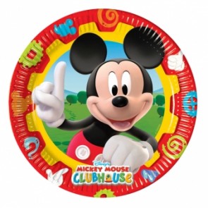 MIckey Mouse Clubhouse Paper Plates