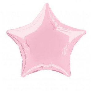 Pastel Pink Star Foil Balloon 