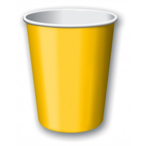 Yellow Paper Cups