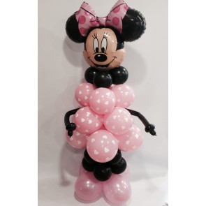 Minnie Mouse Pale Pink Balloon Figure 
