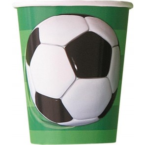 Football Party Paper Cups 