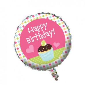 Sweet Treat Cupcake Foil Balloon 